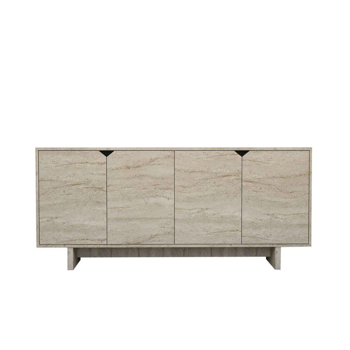 Μπουφές Τραβερτίνη 180x40x80,6cm | 360ALE1111