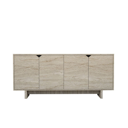 Μπουφές Τραβερτίνη 180x40x80,6cm | 360ALE1111