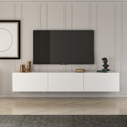 Έπιπλο Τηλεόρασης TV Βάση Σύνθεση Λευκό | 362ANT1151