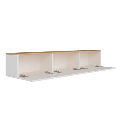 Έπιπλο Τηλεόρασης TV Βάση Σύνθεση Λευκό Atlantic Pine | 362ANT1155