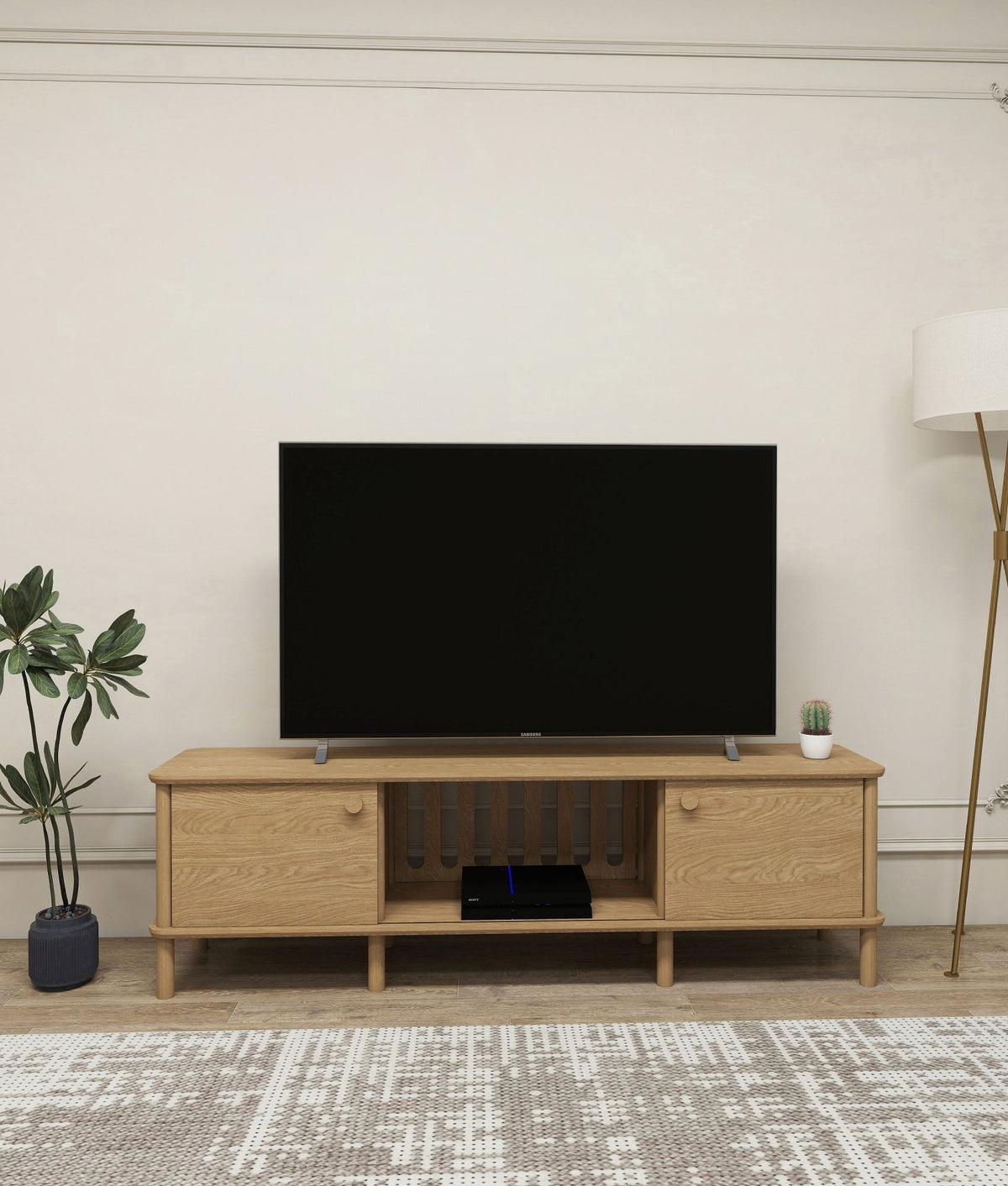 Έπιπλο Τηλεόρασης TV Βάση Σύνθεση Δρυς | 362JRT2301