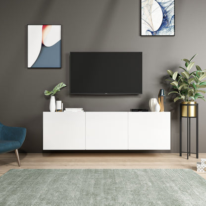 Έπιπλο Τηλεόρασης TV Βάση Σύνθεση Λευκό | 382NRC1110