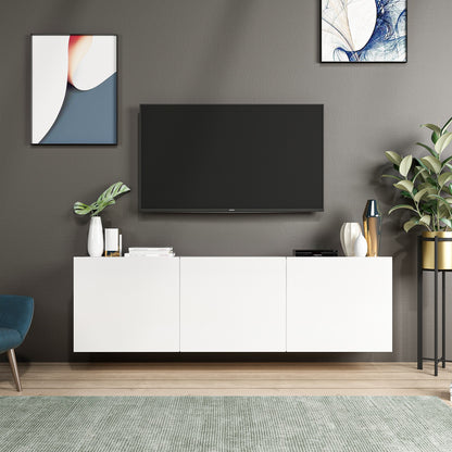 Έπιπλο Τηλεόρασης TV Βάση Σύνθεση Λευκό | 382NRC1110