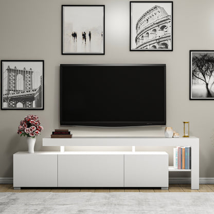Έπιπλο Τηλεόρασης TV Βάση Σύνθεση Λευκό | 382NRC1114