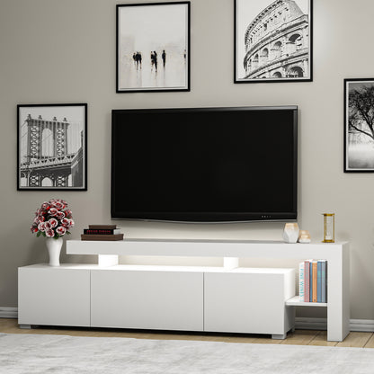 Έπιπλο Τηλεόρασης TV Βάση Σύνθεση Λευκό | 382NRC1114