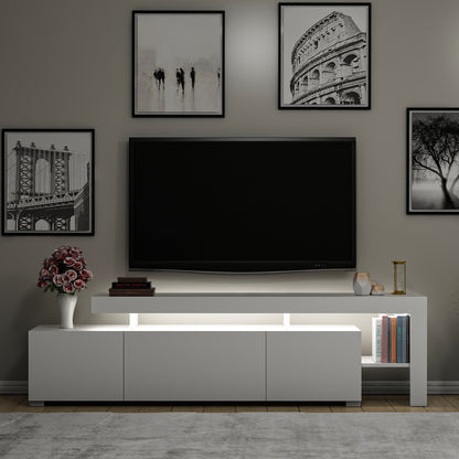 Έπιπλο Τηλεόρασης TV Βάση Σύνθεση Λευκό | 382NRC1114