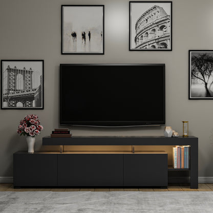 Έπιπλο Τηλεόρασης TV Βάση Σύνθεση Ανθρακί | 382NRC1115