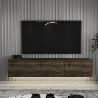 Έπιπλο Τηλεόρασης TV Βάση Σύνθεση Καρυδί | 382NRC1156