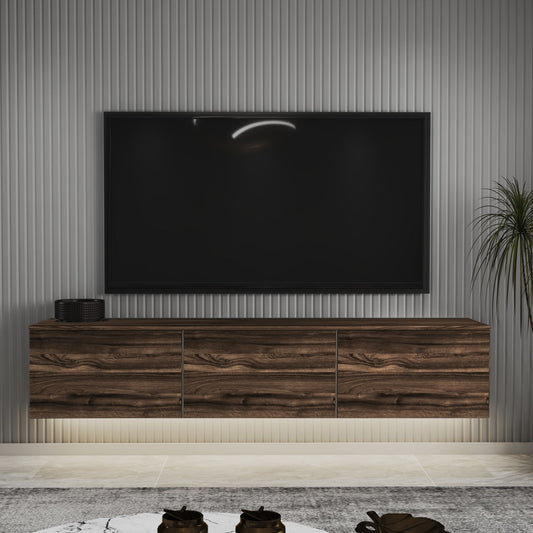 Έπιπλο Τηλεόρασης TV Βάση Σύνθεση Chestnut | 382NRC1157