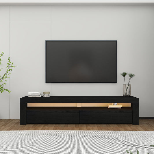 Έπιπλο Τηλεόρασης TV Βάση Σύνθεση Ξύλο Μαύρο | 382NRC1167