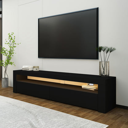 Έπιπλο Τηλεόρασης TV Βάση Σύνθεση Μαύρο |