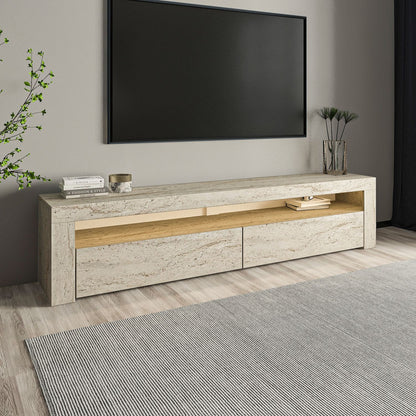 Έπιπλο Τηλεόρασης TV Βάση Σύνθεση Travertine | 382NRC1171