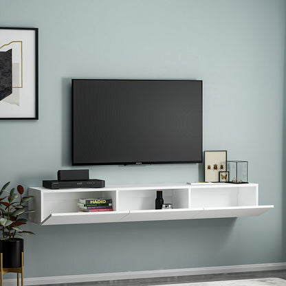 Έπιπλο Τηλεόρασης TV Βάση Σύνθεση Λευκό | 382NRC1509