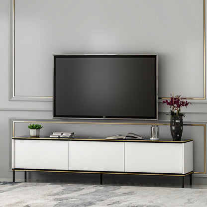 Έπιπλο Τηλεόρασης TV Βάση Σύνθεση Λευκό | 382NRC1526