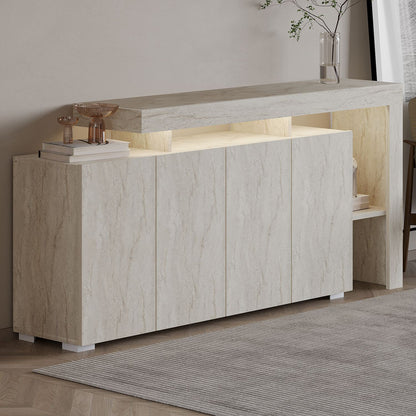 Μπουφές Τραβερτίνη 170x35x80cm | 382NRC1603
