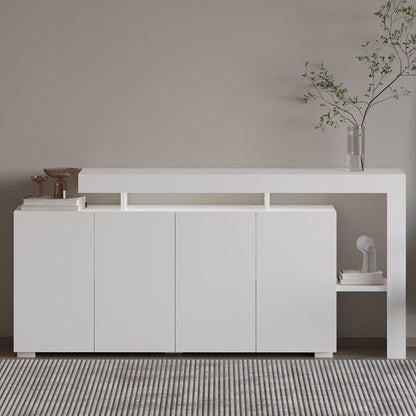 Μπουφές Λευκό 170x35x80cm | 382NRC1606