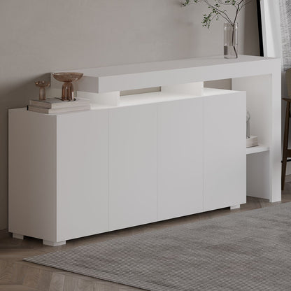 Μπουφές Λευκό 170x35x80cm | 382NRC1606