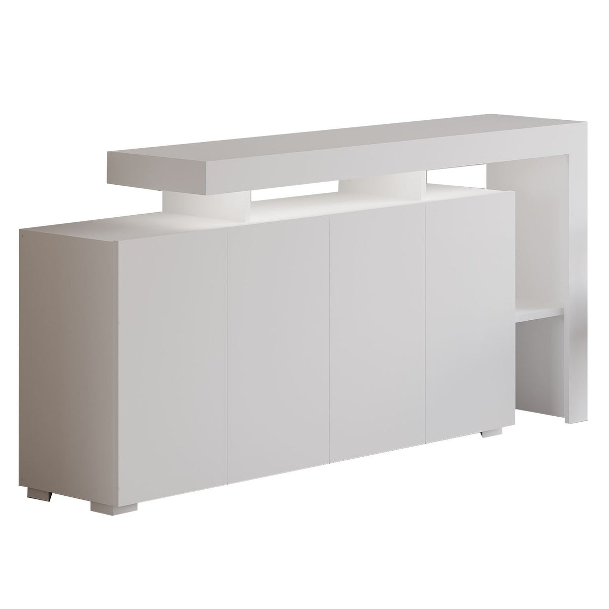 Μπουφές Λευκό 170x35x80cm | 382NRC1606