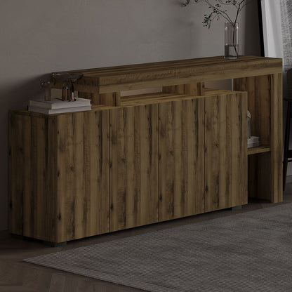 Μπουφές Antique Καρυδί 170x35x80cm | 382NRC1608