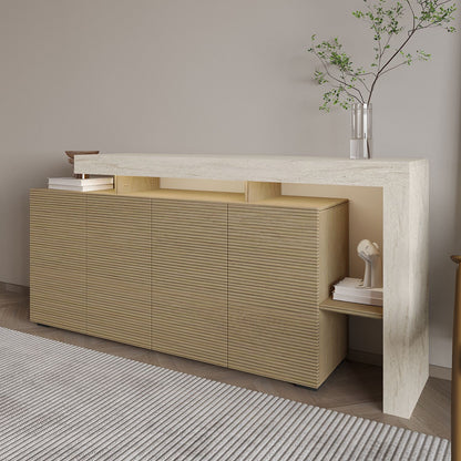 Μπουφές Τραβερτίνη
Warm Δρυς 170x35x80cm | 382NRC1610