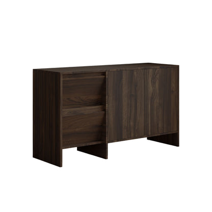 Μπουφές Καρυδί 130x44x81,8cm | 382NRC1611
