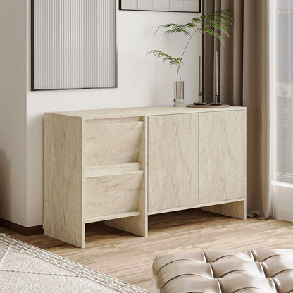 Μπουφές Τραβερτίνη 130x44x81,8cm | 382NRC1612