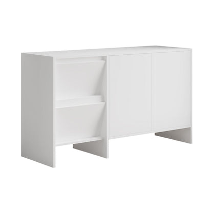 Μπουφές Λευκό 130x44x81,8cm | 382NRC1613