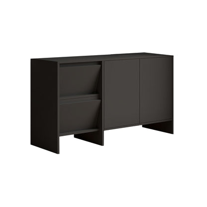 Μπουφές Ανθρακί 130x44x81,8cm | 382NRC1614