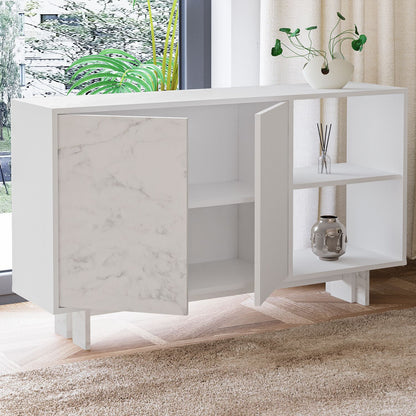 Μπουφές Λευκό
Μάρμαρο 140x35x80cm | 382NRC1617