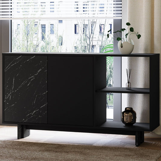 Μπουφές Μαύρο
Μάρμαρο 140x35x80cm | 382NRC1618