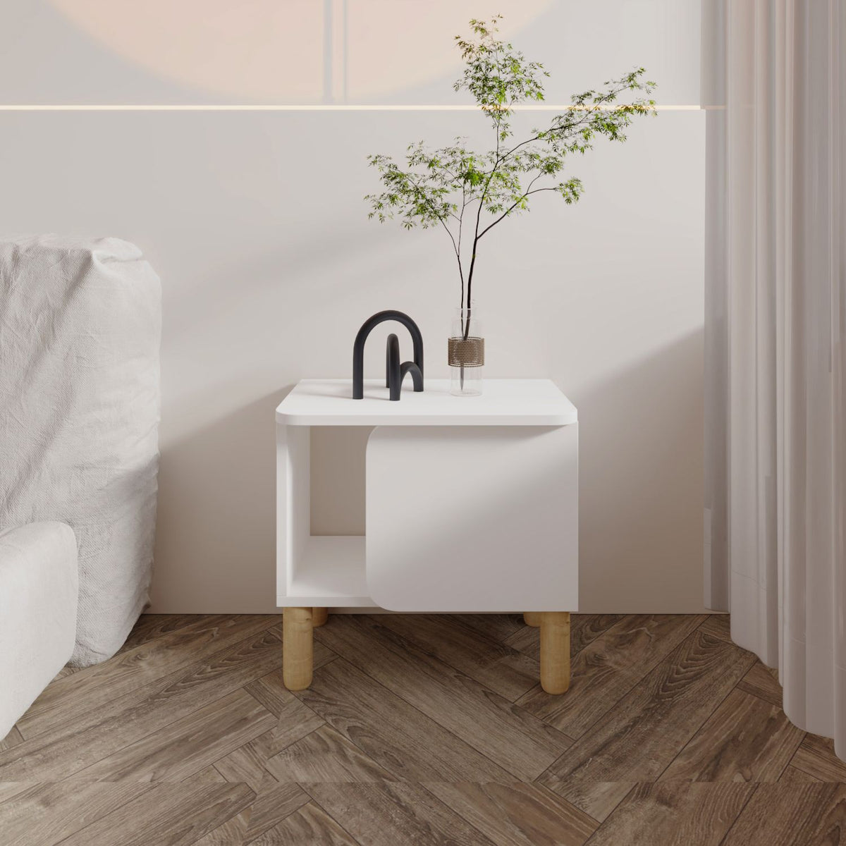 Κομοδίνο Βοηθητικό Τραπεζάκι 56x41x12 εκ. | 382NRC1813