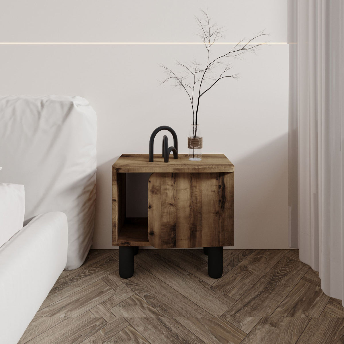 Κομοδίνο Βοηθητικό Τραπεζάκι 56x41x12 εκ. | 382NRC1814