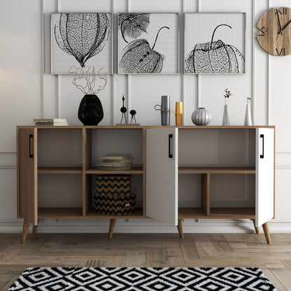 Μπουφές Δρυς
Λευκό 180x45x80cm | 389MZA2208