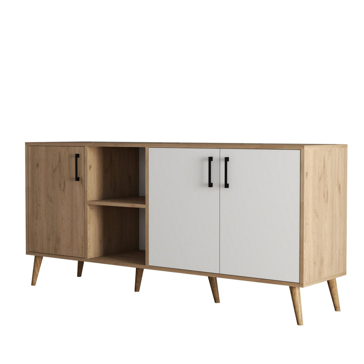 Μπουφές Δρυς
Λευκό 180x45x80cm | 389MZA2208