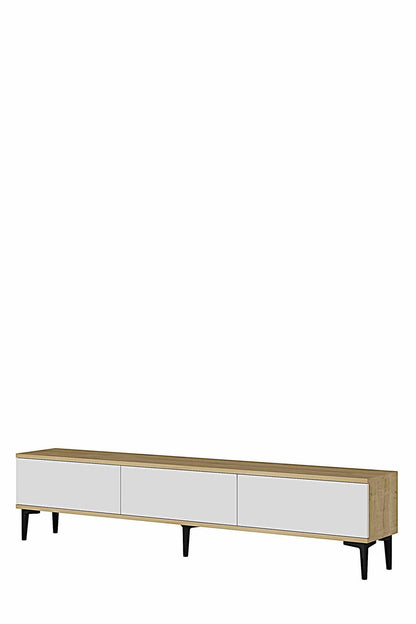 Έπιπλο Τηλεόρασης 180 × 40,5 × 30 Δρυς Σαπφείρ / Λευκό 392STN1203