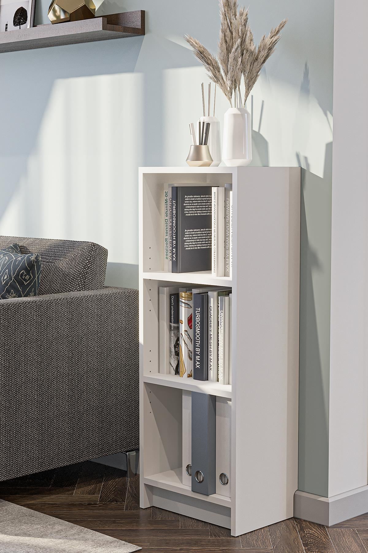 Βιβλιοθήκη 40 × 28 × 105 εκ. Λευκό GR462MSR1401