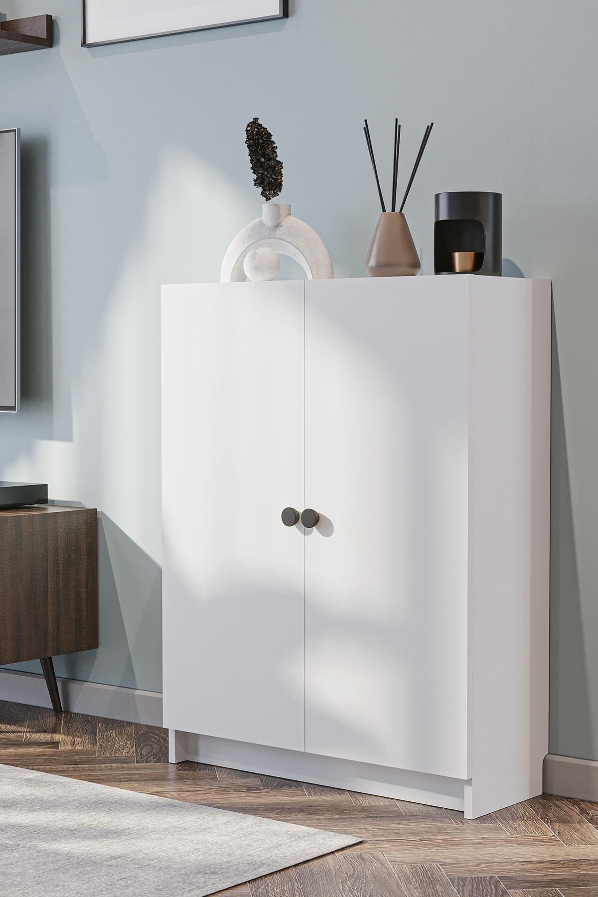 Βιβλιοθήκη 80 × 28 × 105 εκ. Λευκό GR462MSR1404