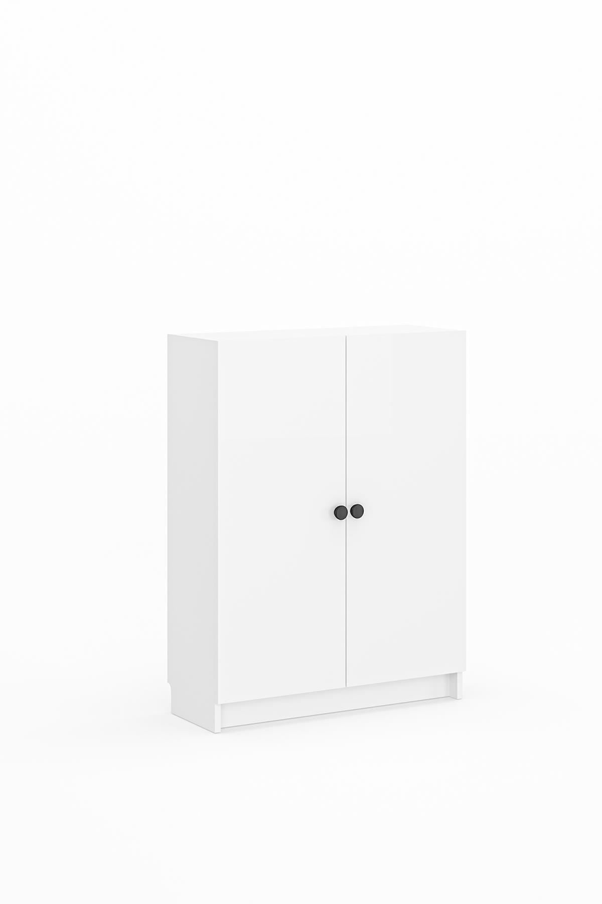 Βιβλιοθήκη 80 × 28 × 105 εκ. Λευκό GR462MSR1404