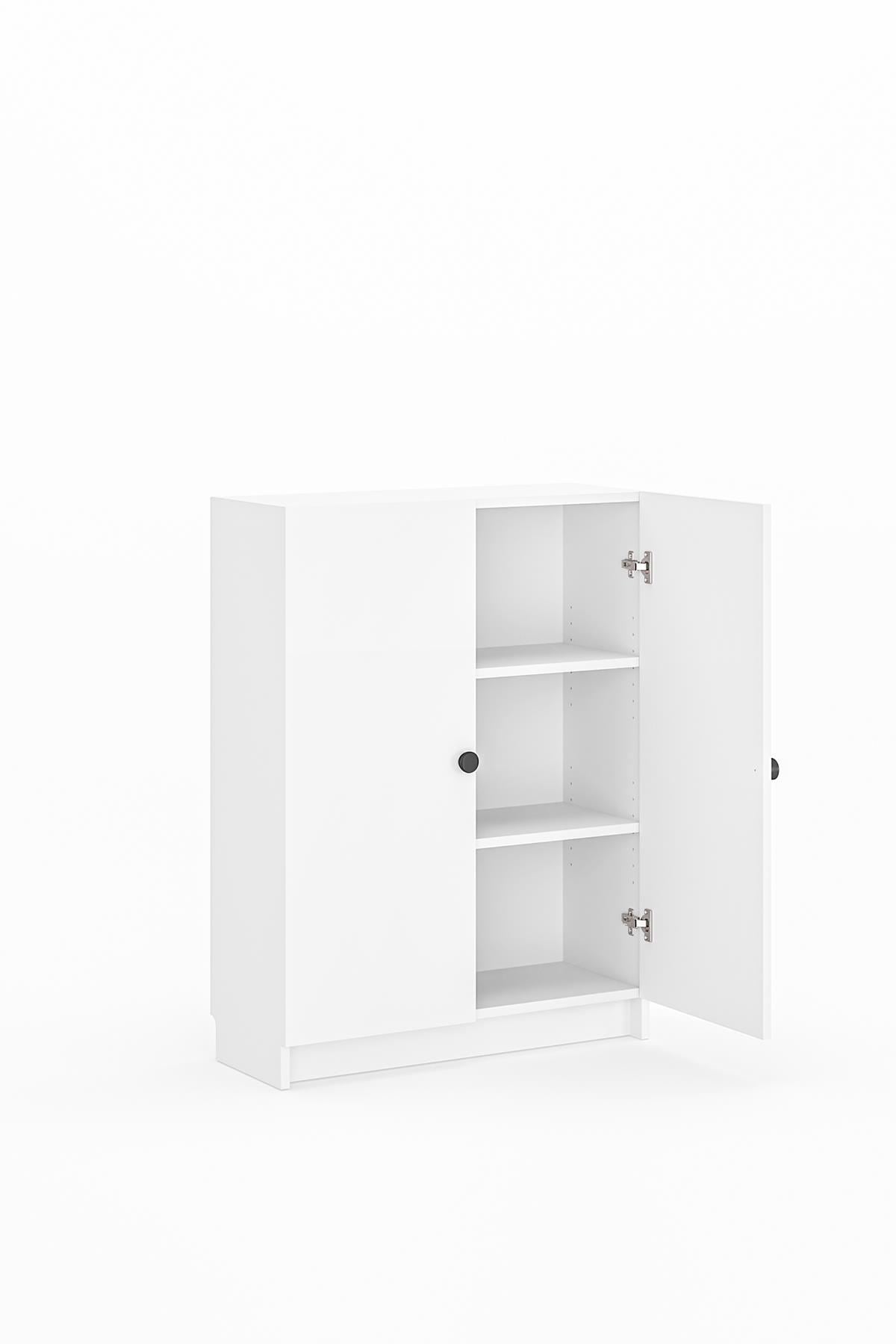 Βιβλιοθήκη 80 × 28 × 105 εκ. Λευκό GR462MSR1404