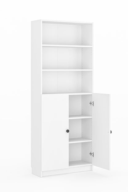 Βιβλιοθήκη 80 × 28 × 200 εκ. Λευκό GR462MSR1405