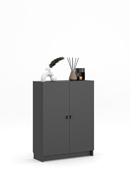 Βιβλιοθήκη Ανθρακί 80x105x28 εκ 462MSR1412