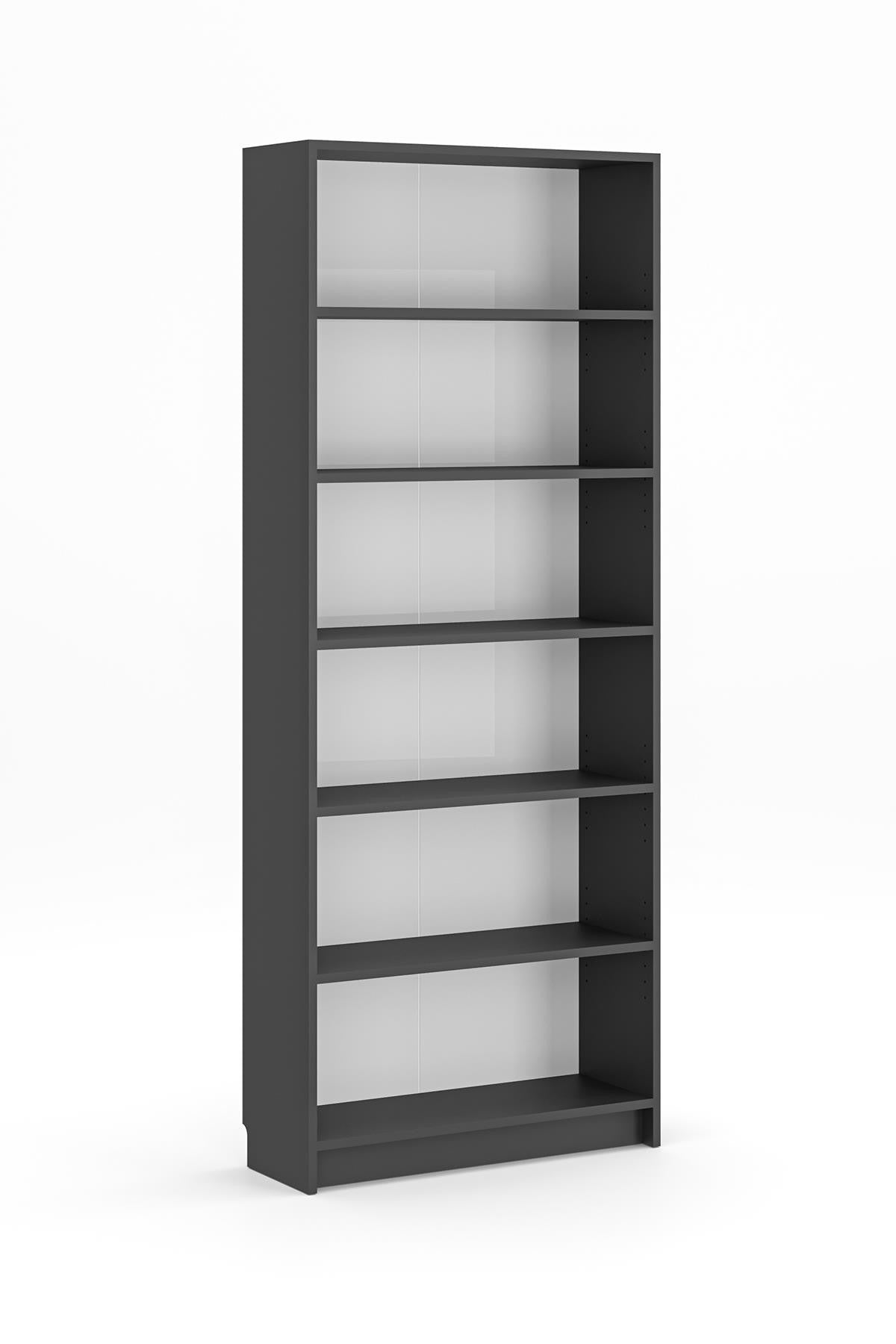 Βιβλιοθήκη Ανθρακί 80x200x28 εκ 462MSR1418