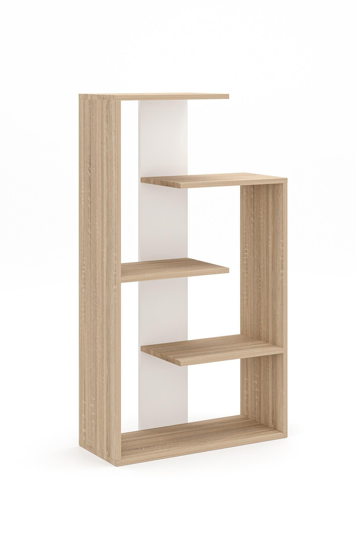 Βιβλιοθήκη Δρυς Sonomo 29x125x70 εκ 462MSR1422