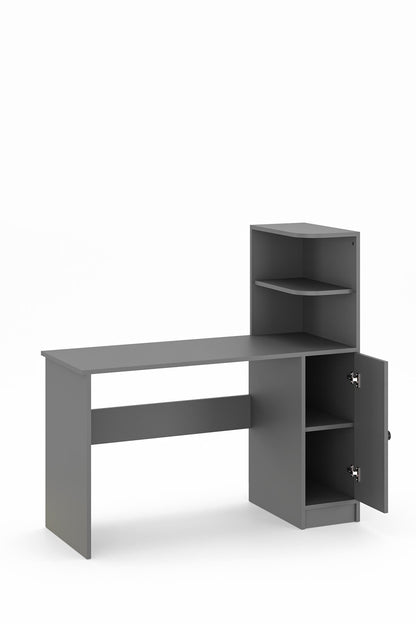 Γραφείο 127,5x50x75 εκ. Ανθρακί 462MSR2306