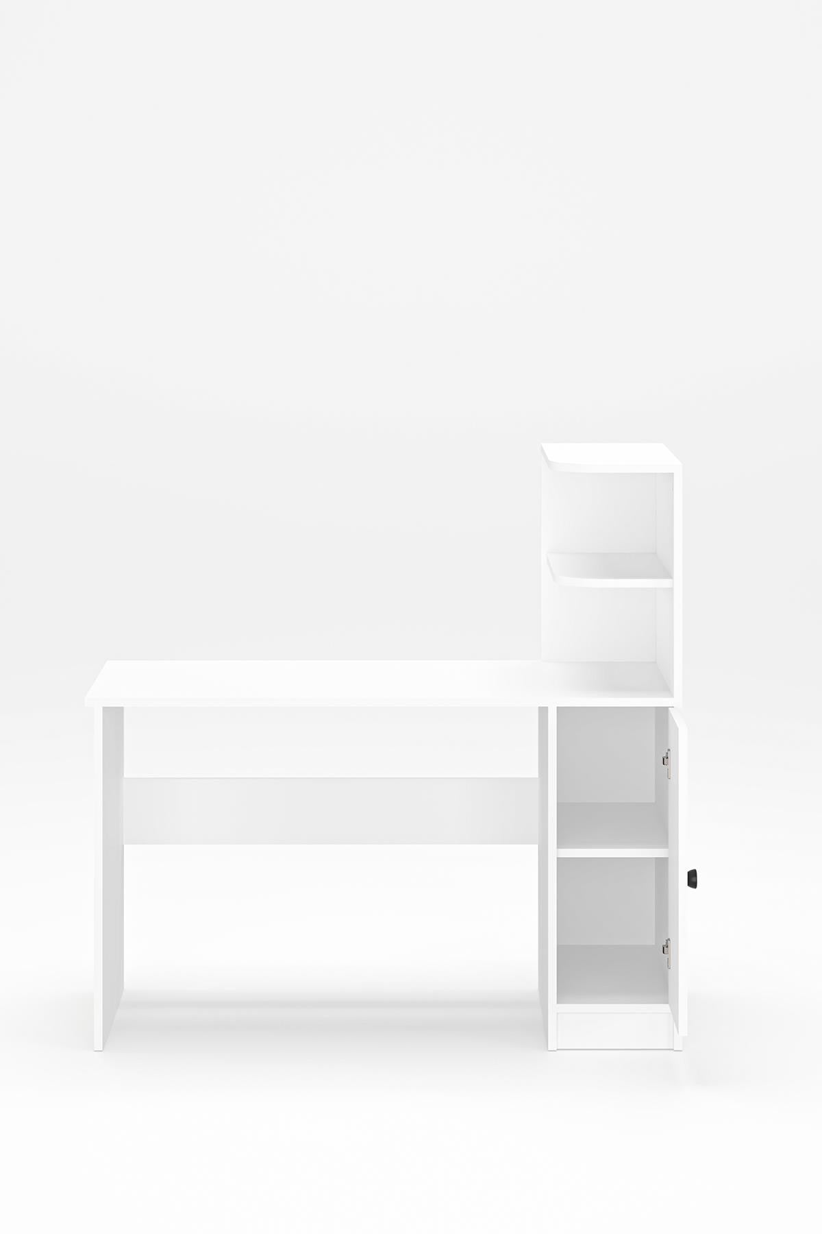 Γραφείο 127,5x50x75 εκ. Λευκό 462MSR2307
