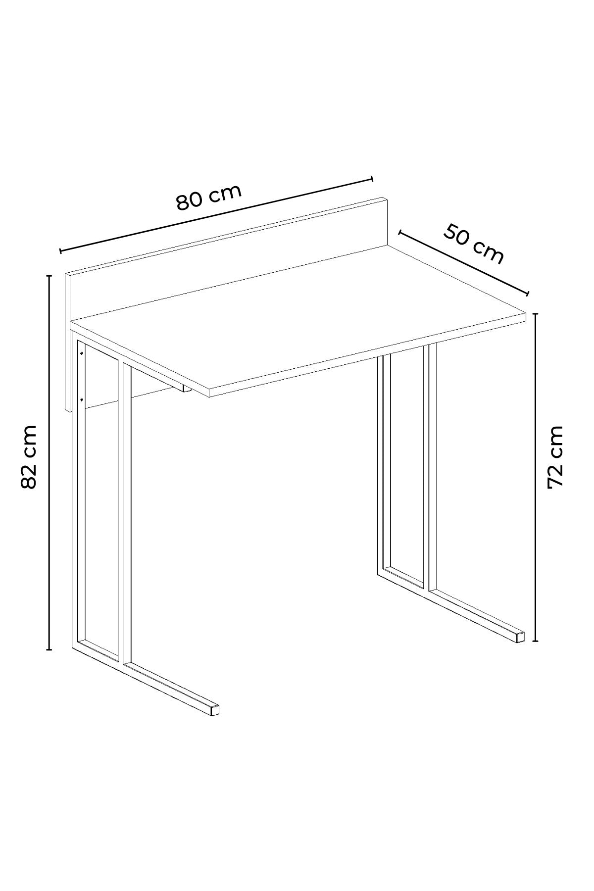 Γραφείο 80x50x82 εκ. Δρυς Sonoma 462MSR2314