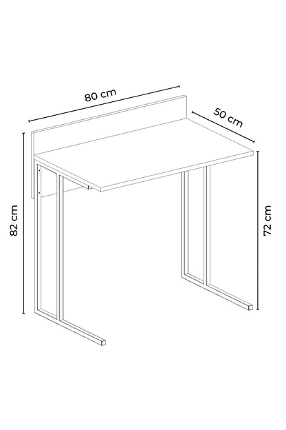 Γραφείο 80x50x82 εκ. Δρυς Sonoma 462MSR2314