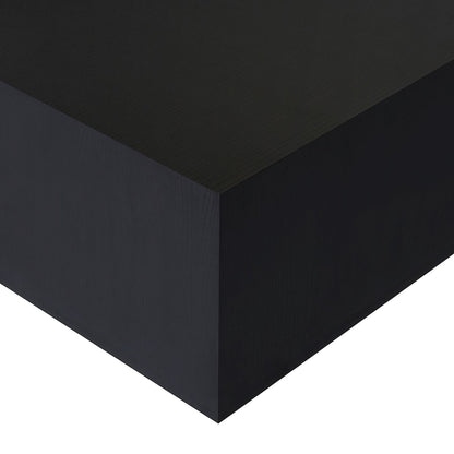 Τραπεζάκι Σαλονιού Wood Μαύρο 90 x 90 x 35 εκ GR467NRD1101