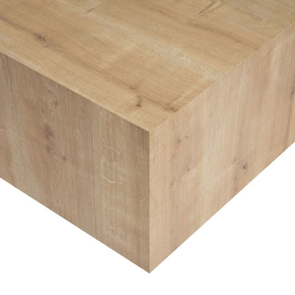 Τραπεζάκι Σαλονιού Δρυς Sapphire 90 x 90 x 35 εκ GR467NRD1103