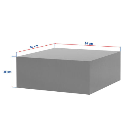 Τραπεζάκι Σαλονιού Δρυς Sapphire 90 x 90 x 35 εκ GR467NRD1103